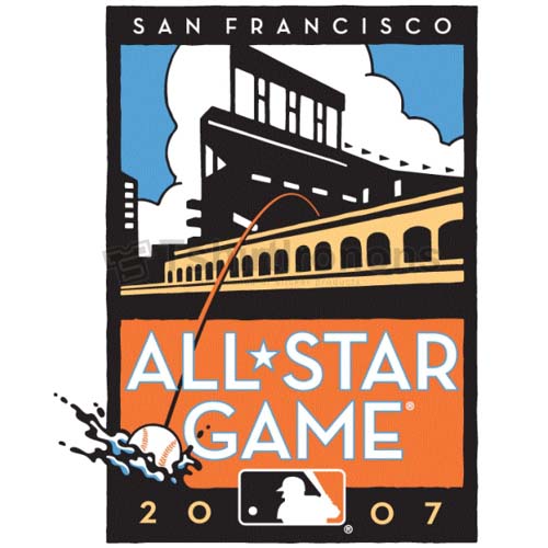 MLB All Star Game T-shirts Iron On Transfers N1289 - Click Image to Close